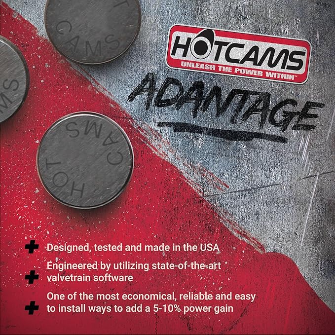 Hot Cams 10.00mm Complete Valve Shim Kit HCSHIM31 for Various KTM Adventure Street Super Duke & Enduro Dirt Bikes