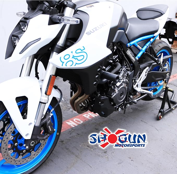 Shogun USA Made Suzuki GSX-8S GSX 8S GSX8S 2023 2024 2025 2026 Black No Cut Frame Slider Kit - 750-5669