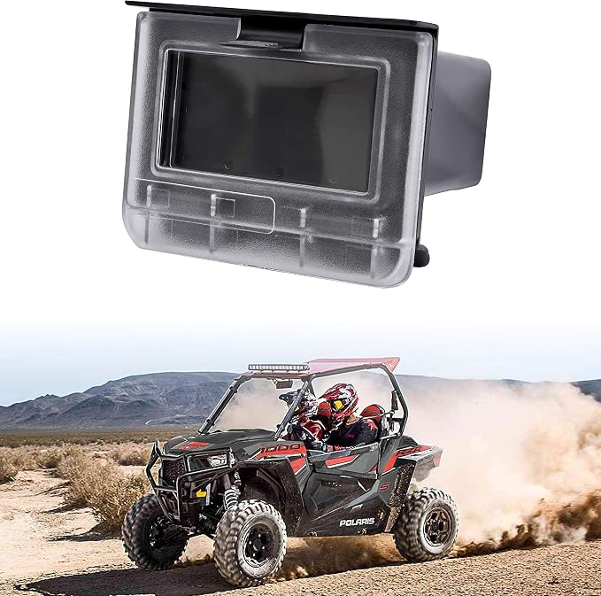SAUTVS Center Dash Storage Box for RZR 1000 900, ABS Center Compartment Storage Box for Polaris RZR 1000 S 900 2014-2018 Accessories