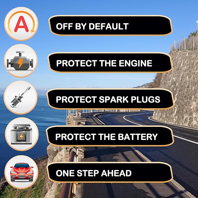 Auto Start Stop Eliminator - Easy-Install Autostop Eliminator Made for 2015-2020 Ford F150 F250 F350 F450 F550 F650 - Compatible Ford F150 Accessories