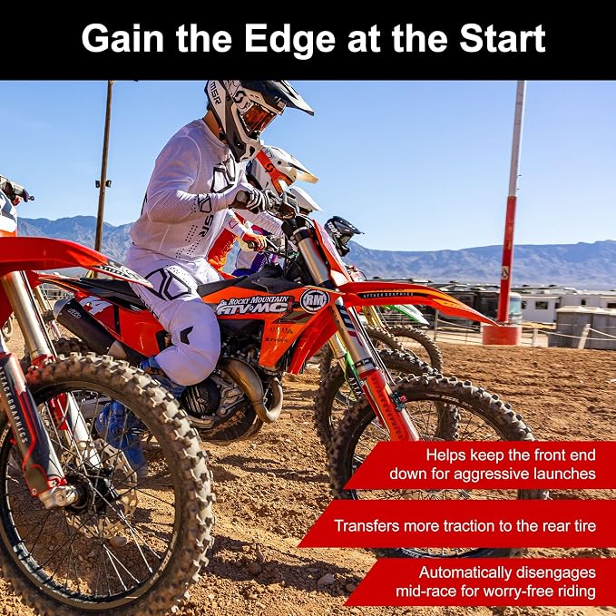 Tusk Holeshot Device Dual Button or Single Button Compatible with (Yamaha, Single Button)