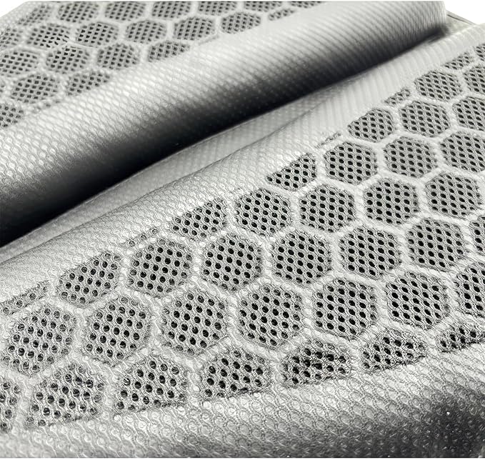 Motorcycle Gel Seat Cushion - 3D Honeycomb Shock-Absorbing Breathable Seat Cover - Waterproof & Sunscreen Bike Seat Pad