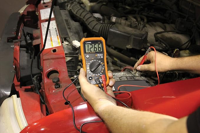 Lang Tools 13809 CAT III Digital Multimeter, Black, One Size