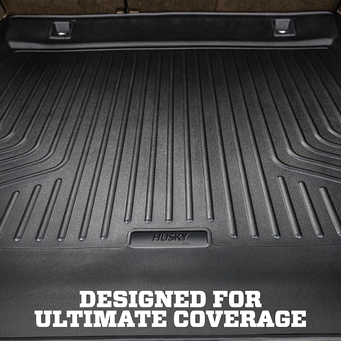 Husky Liners Weatherbeater Cargo Liner | Fits 2018-2024 Ford Expedition, 2018-2024 Lincoln Navigator | 1-pc Black - 23431