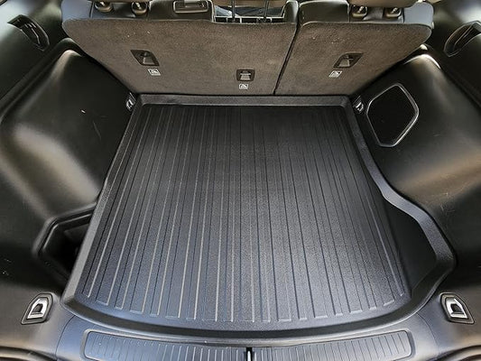 Premium Cargo Liner for Jeep Grand Cherokee 5 Seat Model Trunk Layout Behind 2nd Row 2022-2026 - 100% Protection - Car Trunk Mat - All-Season Cargo Mat - 3D Shaped Laser Measured Trunk Liners