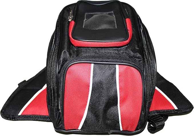 Small Magnetic Motorcycle Tank Bags Red