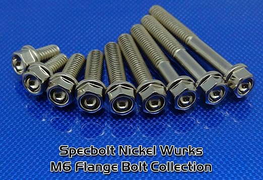 Specbolt Fasteners: Nickel Wurks Bolt Kit Suzuki RM/RMZ 125 250 450 RM65 RM80 RM85 RM100 RM125 RM250 RMZ250 RMZ450 60 65 80 85 100 RM-Z250 RM-Z450