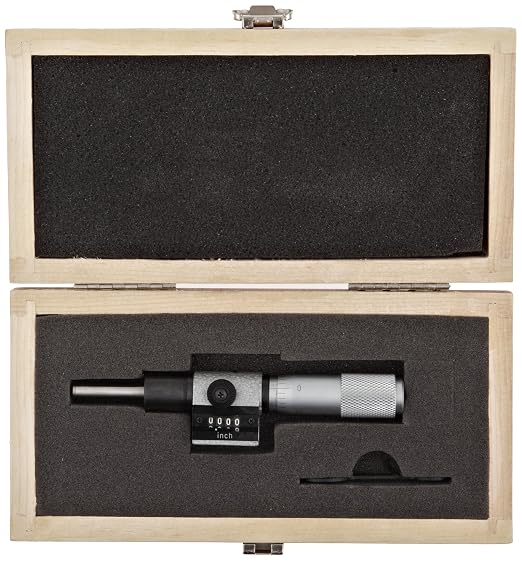 Fowler 52-222-222-1, Digital Micrometer Head with 0-1" Measuring Range