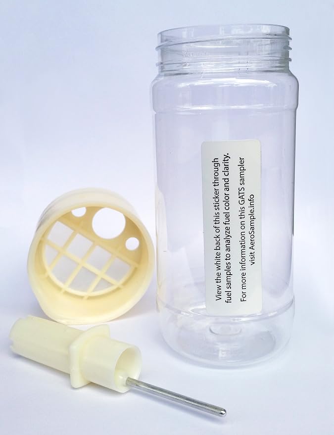 GATS Jar Environmentally Friendly Fuel Tester - 16 Ounce