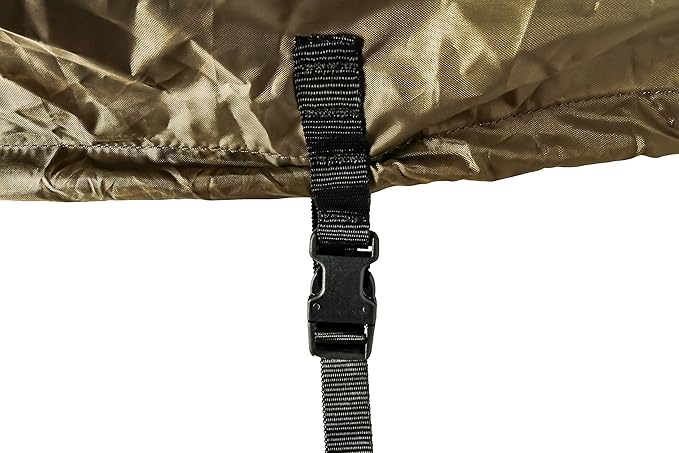 Black Boar ATV Cover - Features Waterproof Polyurethane Coating for Protection Against The Weather - Sewn-in Straps & Buckles - Olive, Large Up to 450cc (66018)