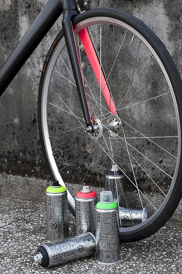 Spray.Bike Spray Paint - Coventry Red | Designed Mainly for Bicycles | Multi-Use Acrylic Spray Paint for Metal, Plastic | High Coverage Bike Paint, 400ml