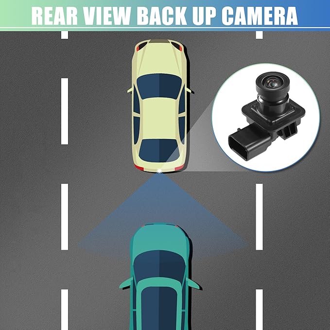 uxcell Car Rear View Back Up Camera Park Assist Reverse Camera for Lincoln MKZ 2013-2016 No.EP5Z19G490A/EP5Z-19G490-A/DP5Z19G490A/DP5Z-19G490-A