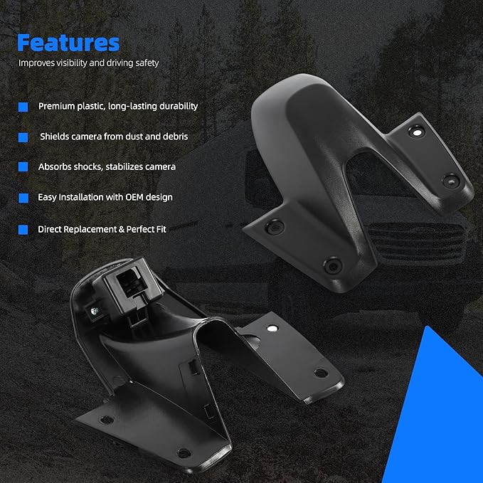 A907820120 Backup Camera Housing Compatible with Freightliner & Mercedes-Benz Sprinter 1500 2500 3500 2018-2020, Rear View Camera Housing, Stable Sprinter Backup Camera Housing