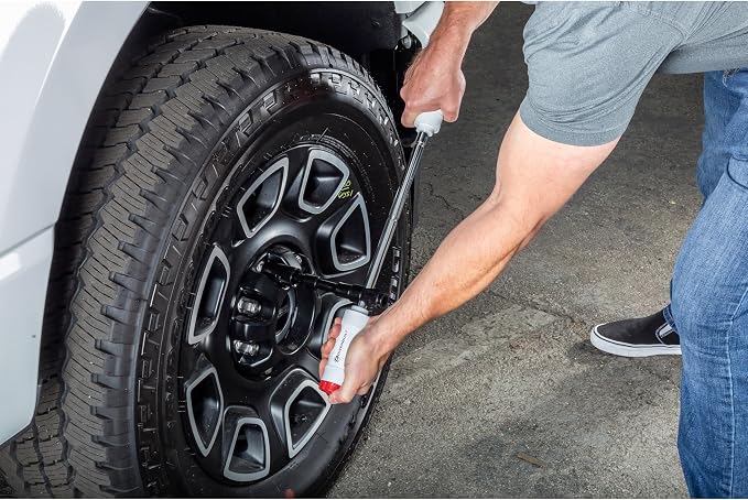 Powerbuilt Billy Club Universal Lug Wrench with Socket Storage, SAE and Metric, Remove Lug Nuts Tire Wheels - Gen-3 643046ECE