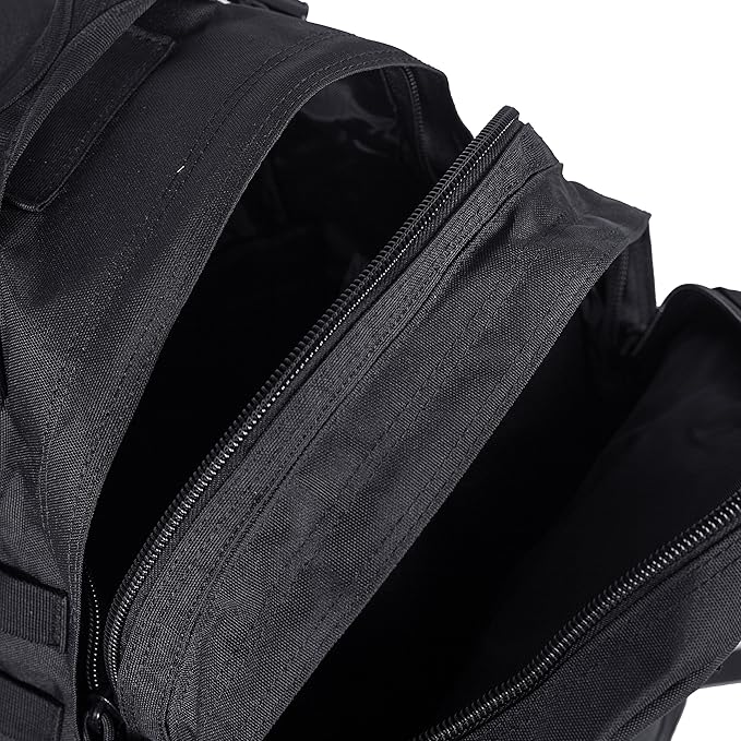 Seibertron Roving Motorcycle Riding Street Dirt Bike Waterproof Rucksack Backpack with Raincover Black