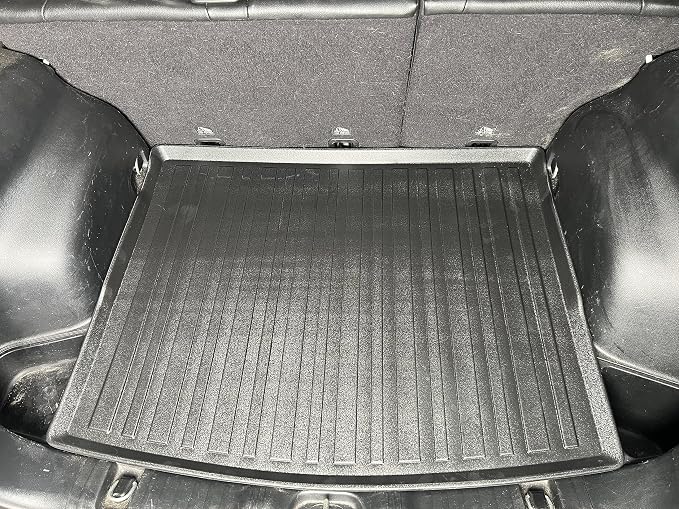 Premium Cargo Liner for Jeep Compass Latitude Limited 2018-2025 - 100% Protection - Custom Fit Car Trunk Mat - All-Season Black Cargo Mat - 3D Shaped Laser Measured Trunk Liners for Jeep Compass