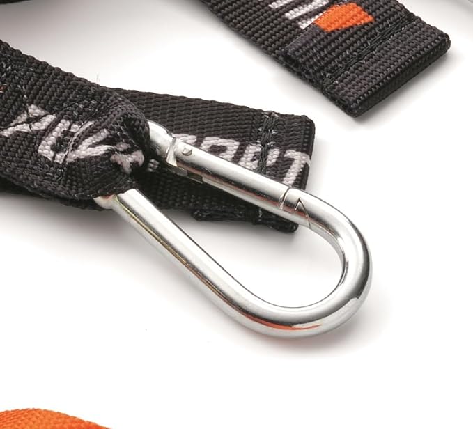 Premium KTM Soft Tie Downs with Ratchet and Clip Hooks (2 Pack), U6910048