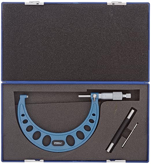 Fowler 52-240-005-1, Outside Inch Micrometer With 4-5" Measuring Range, Factory