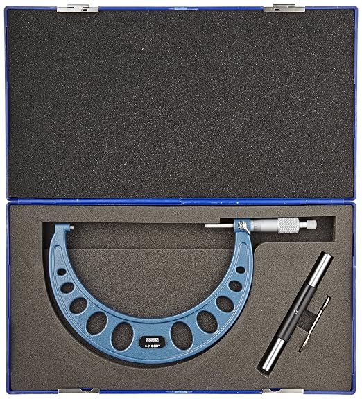 Fowler 52-253-006-1, Premium Outside Inch Micrometer with 5-6" Measuring Range