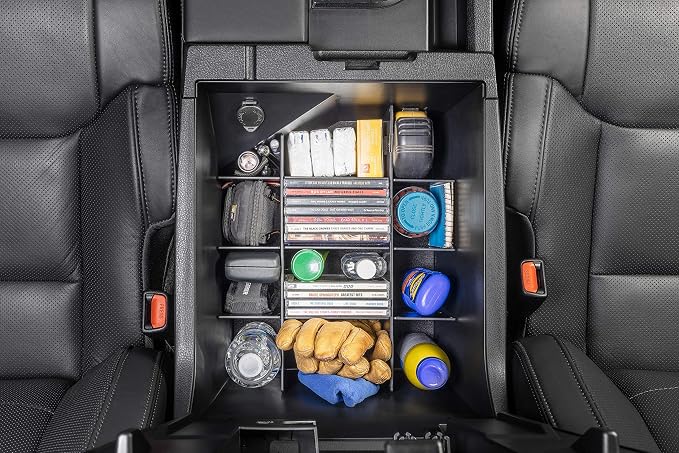 Vehicle OCD - Center Console Divider and Tray Organizer for Toyota Tundra (2014-2021) - Made in USA