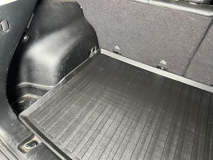 Premium Cargo Liner for Jeep Compass Latitude Limited 2018-2025 - 100% Protection - Custom Fit Car Trunk Mat - All-Season Black Cargo Mat - 3D Shaped Laser Measured Trunk Liners for Jeep Compass